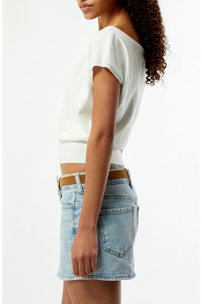 Eva Knit Top, Alternate, color, WHITE