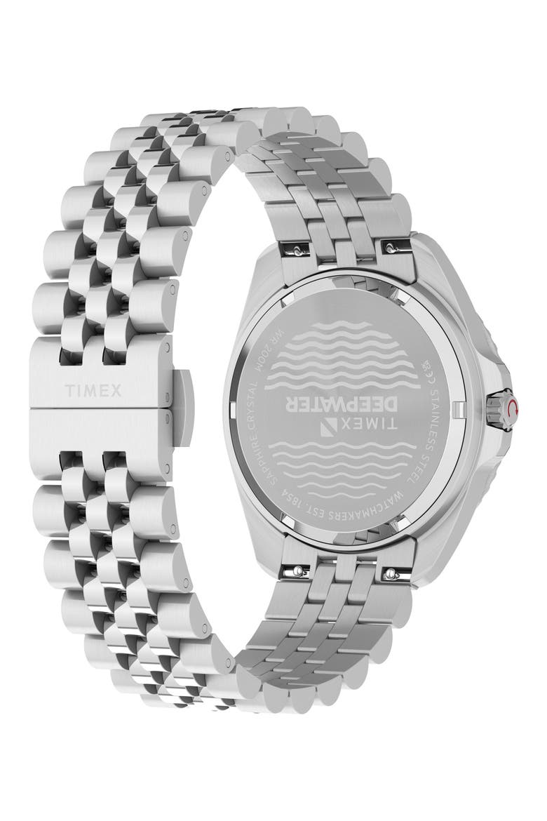 Deepwater Arctic 200 Bracelet Watch, 40.5mm, Alternate, color, SILVER-TONE