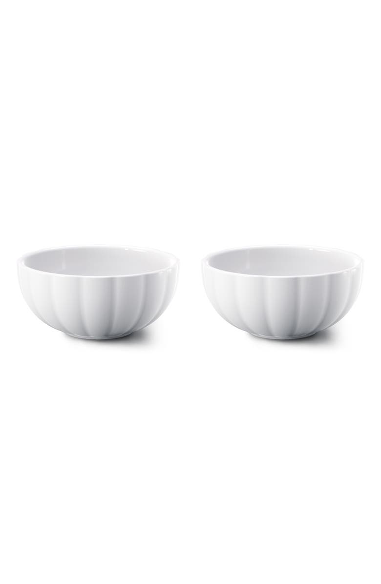 Georg Jensen Bernadotte Set of 2 Small Porcelain Bowls, Main, color,