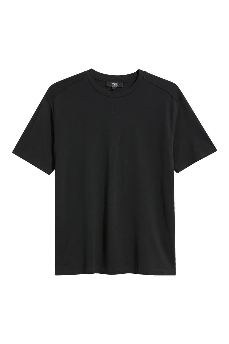 Cotton T-Shirt, Alternate, color, BLACK
