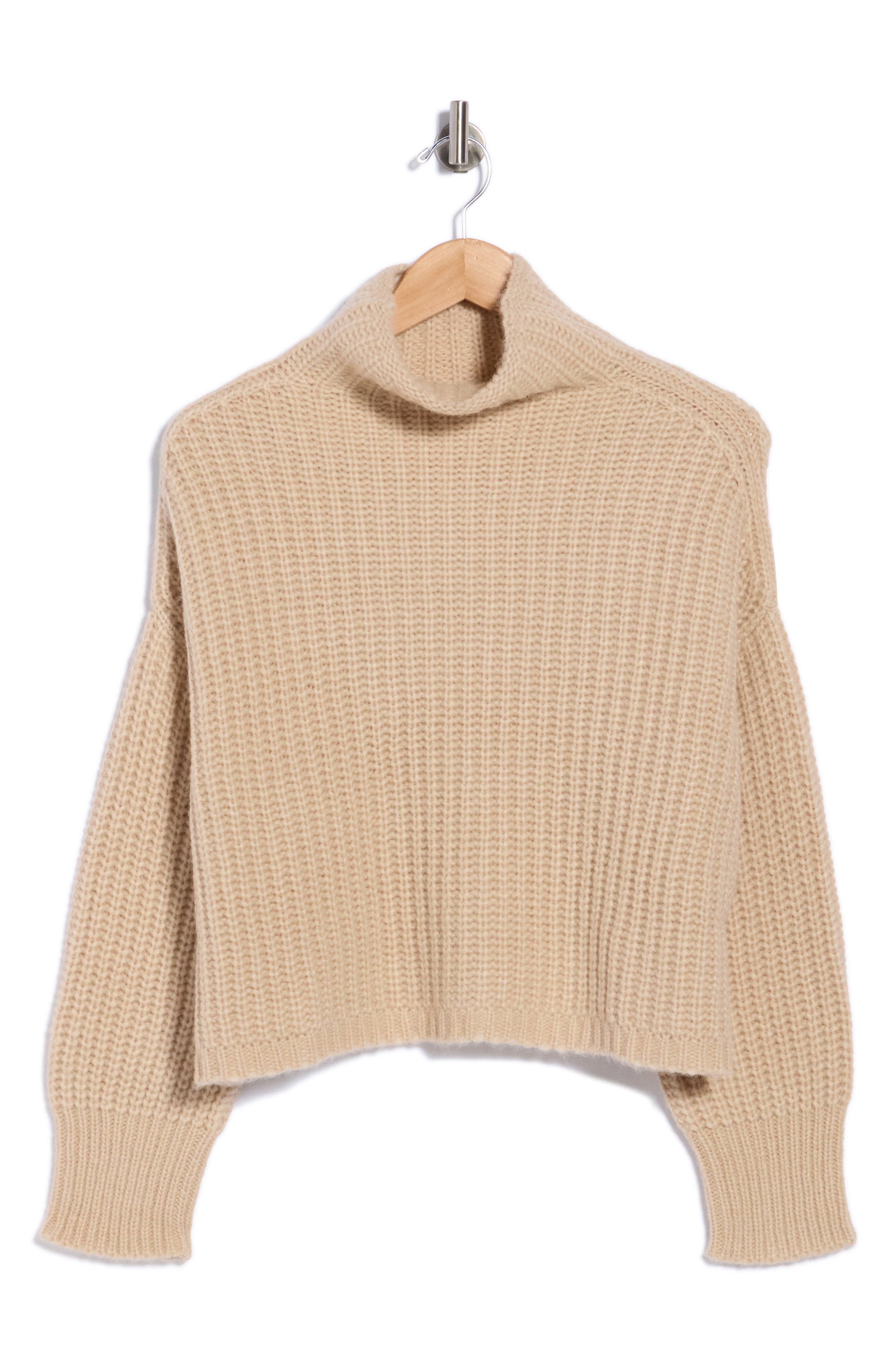 Veron Alpaca Knit Turtleneck Sweater