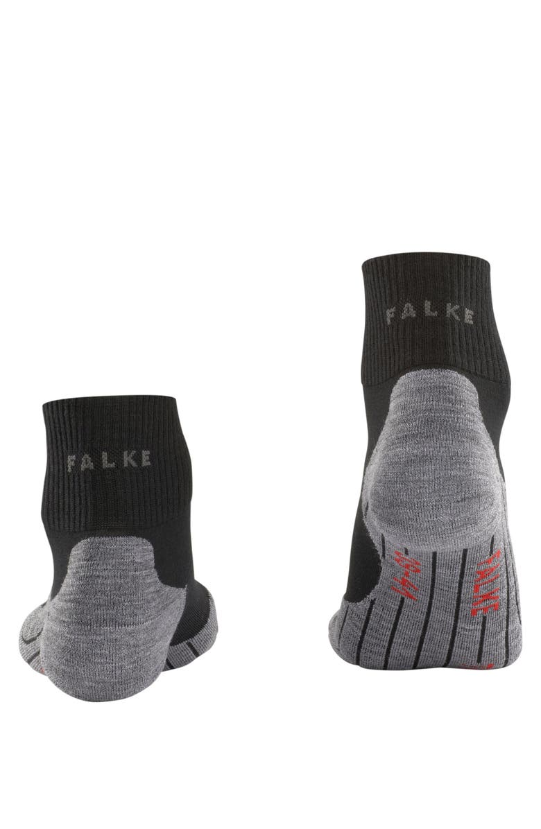 Falke TK5 Wander Short Hiking Socks, Alternate, color, Black-Mix
