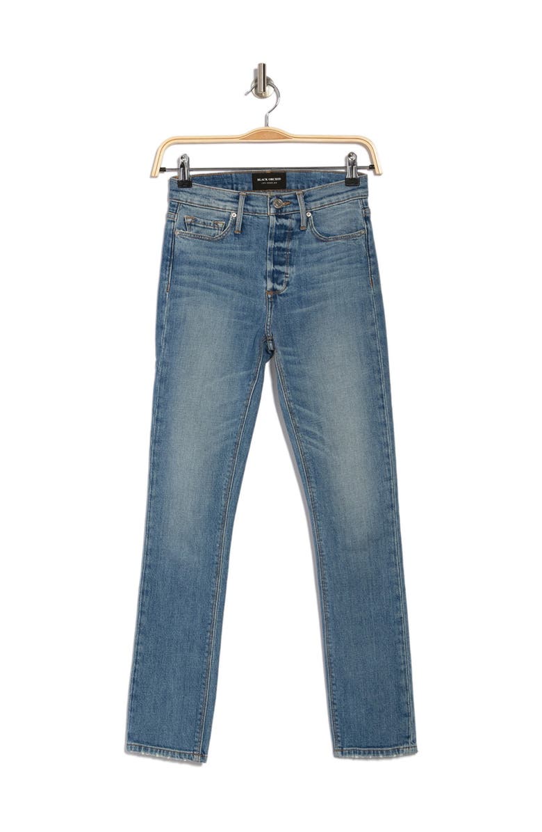 BLACK ORCHID Joan High Waist Straight Leg Jeans, Main, color,