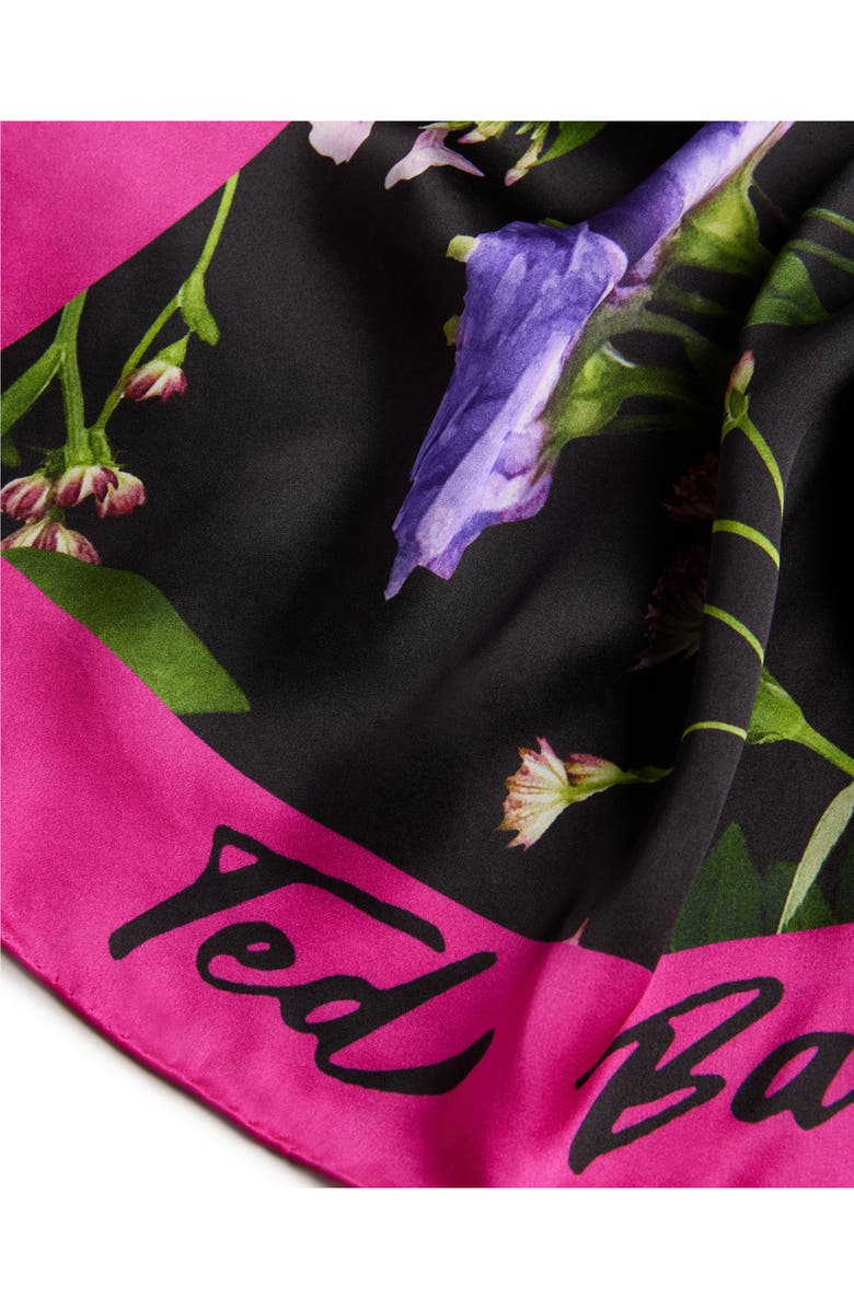 Ted Baker London Amie Floral Silk Scarf, Alternate, color, 