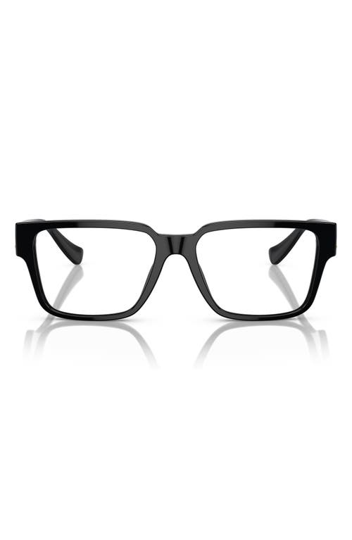 Versace 55mm Rectangular Optical Glasses