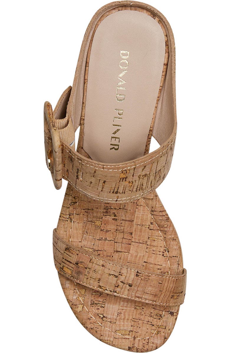 Donald Pliner Gizelle Platform Wedge Sandal, Alternate, color, Natural