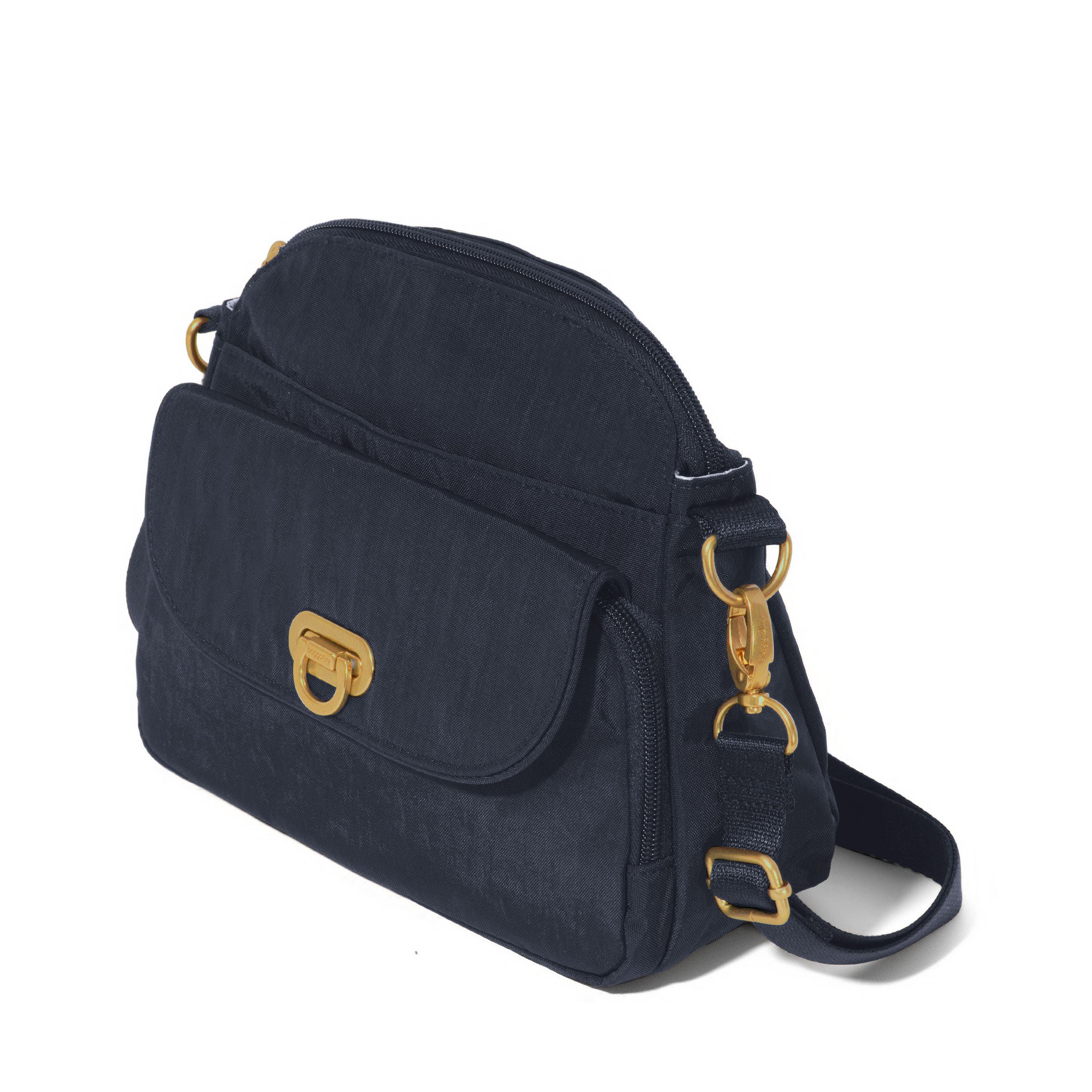 Coastal Flip Lock Crossbody Bag, Alternate, color, French Navy W/ Gold Hardware