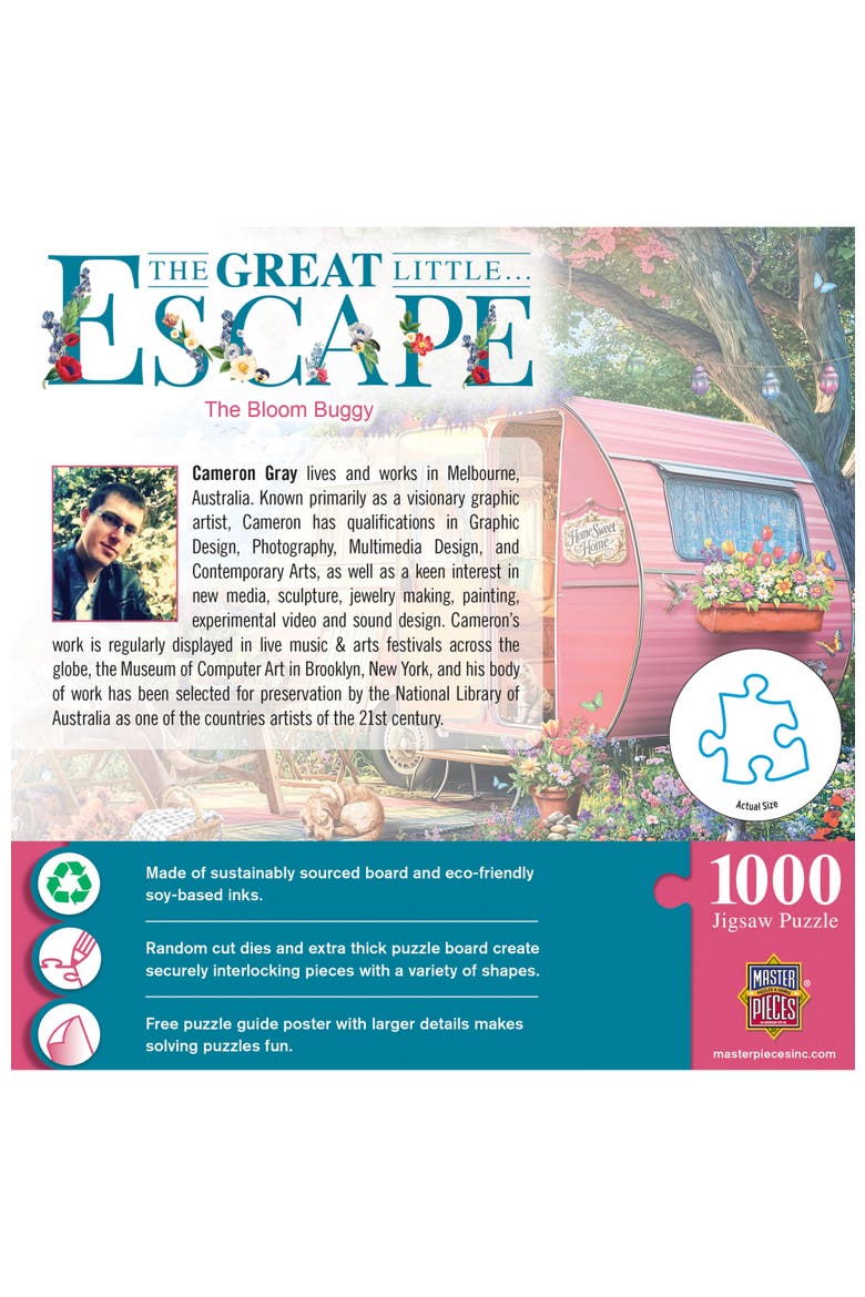 The Bloom Buggy 1000 Piece Jigsaw Puzzle, Alternate, color, Multicolor