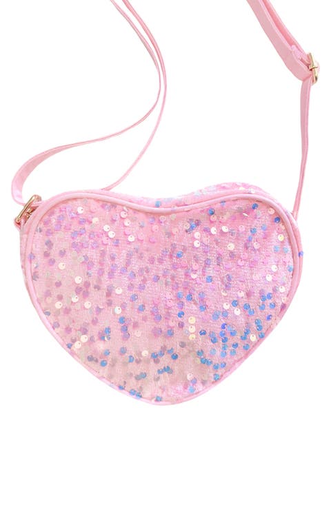 Sparkle Girls' Heart Purse