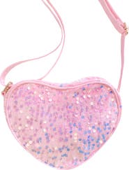 Bits & Bows Sparkle Girls' Heart Purse