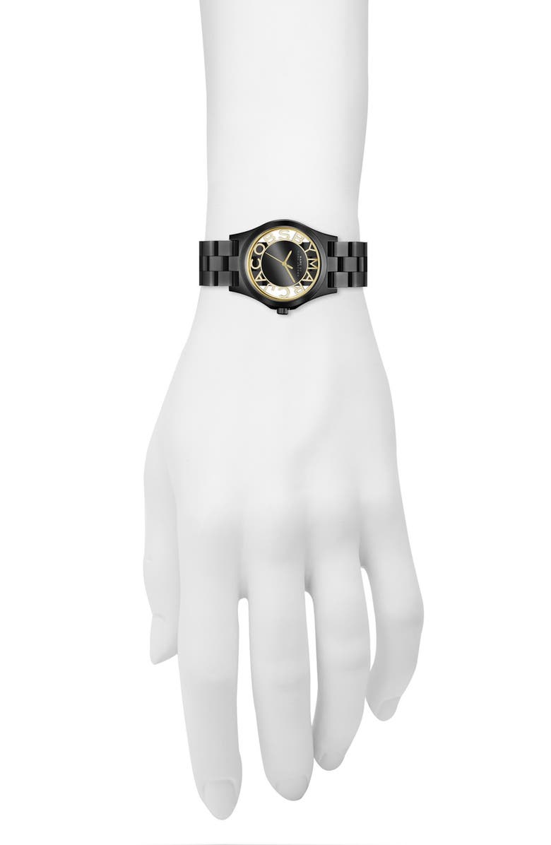 Marc Jacobs 'Henry Skeleton' Bracelet Watch, 40mm, Alternate, color, 