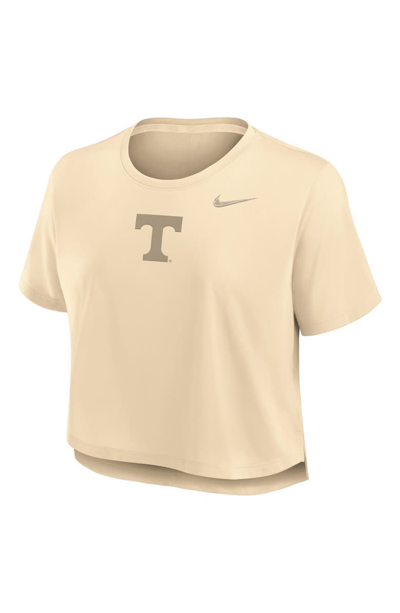 Nike Women's Nike Tan Tennessee Volunteers Performance Cropped T-Shirt, Alternate, color, Tan