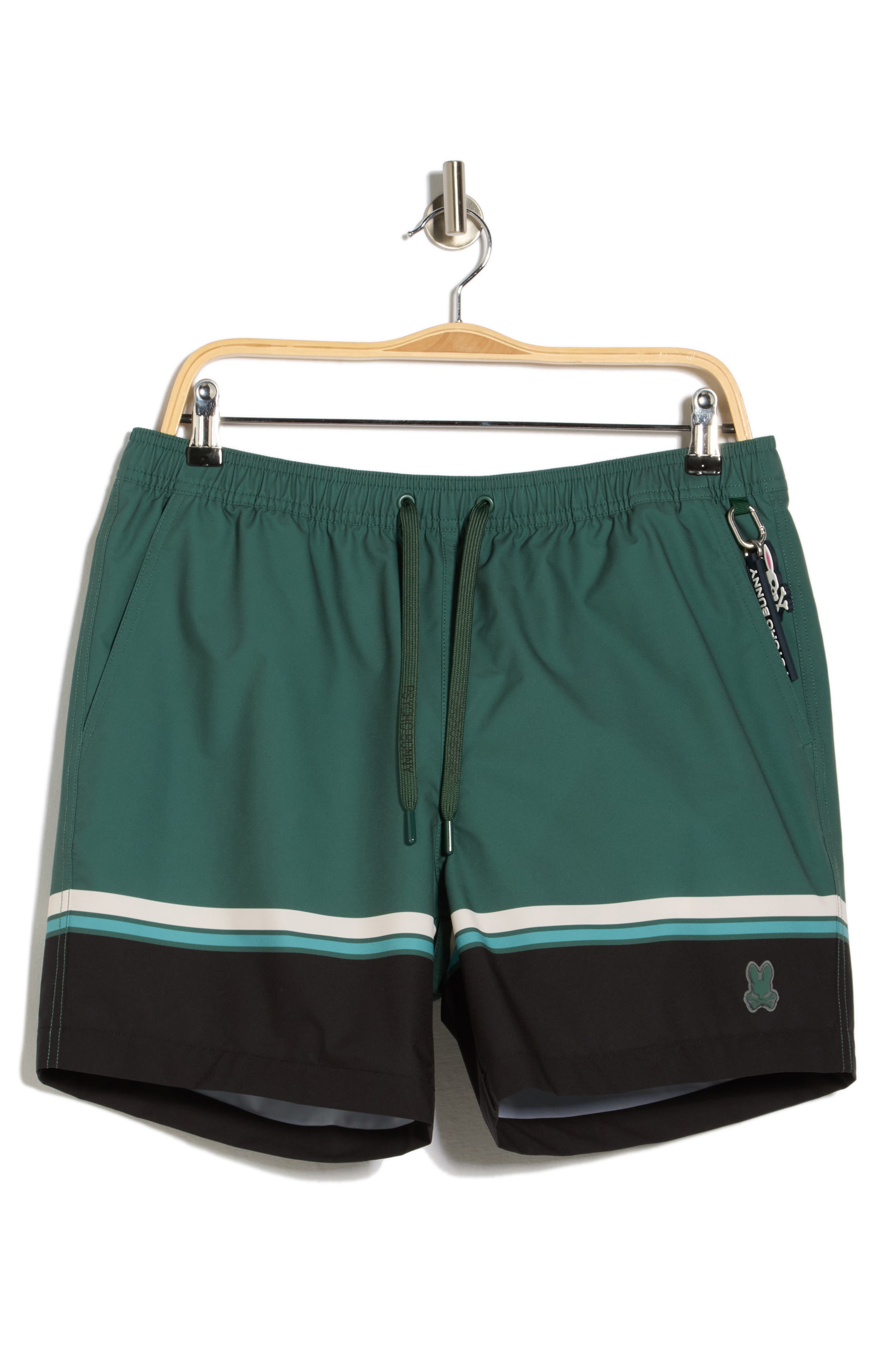 Psycho Bunny Hanks Colorblock Swim Trunks