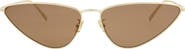 Saint Laurent 63mm Cat Eye Sunglasses