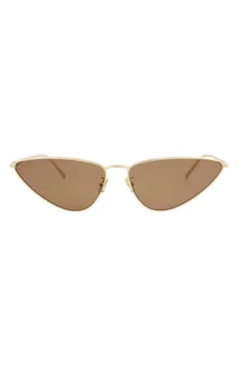 Saint Laurent 63mm Cat Eye Sunglasses