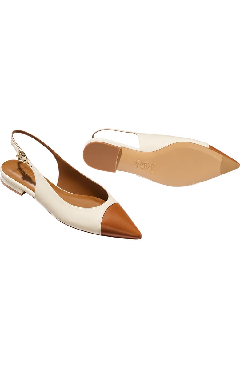 MARGAUX The Elise, Alternate, color, Cotton And Saddle Nappa