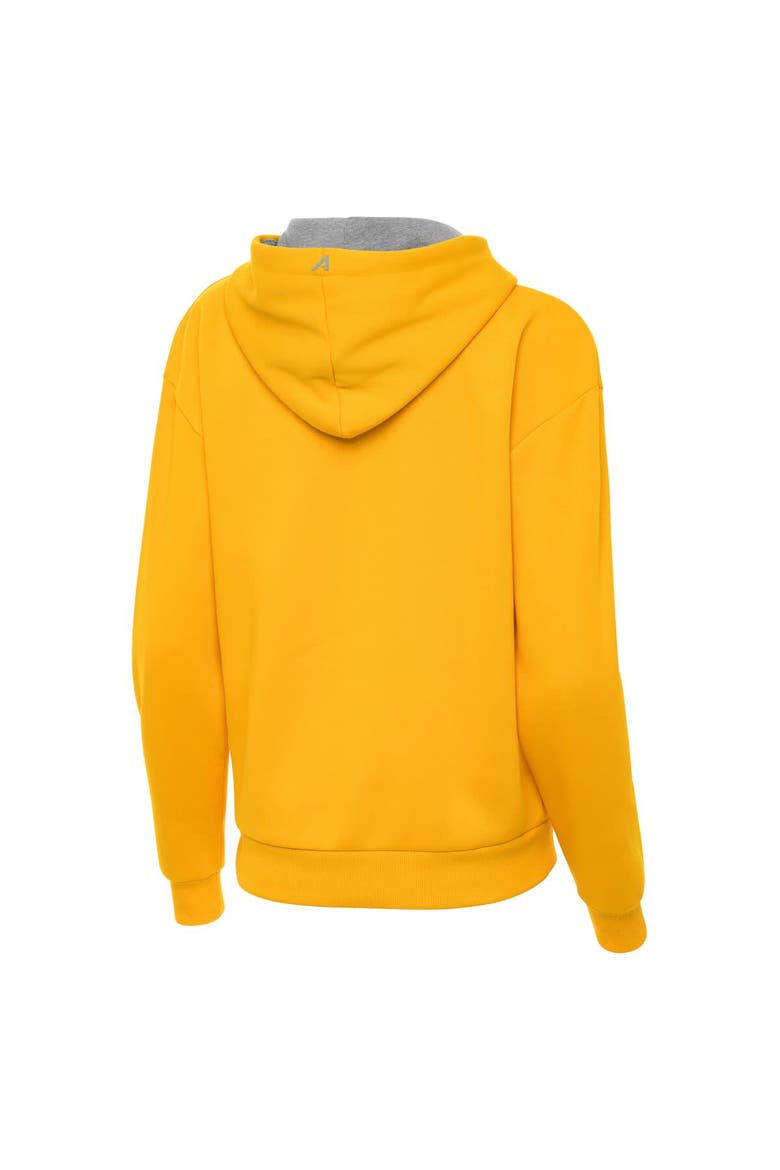 Women's Antigua  Maize Michigan Wolverines 2026 NCAA Men's Basketball National Champions Victory Hoodie, Alternate, color, Maize
