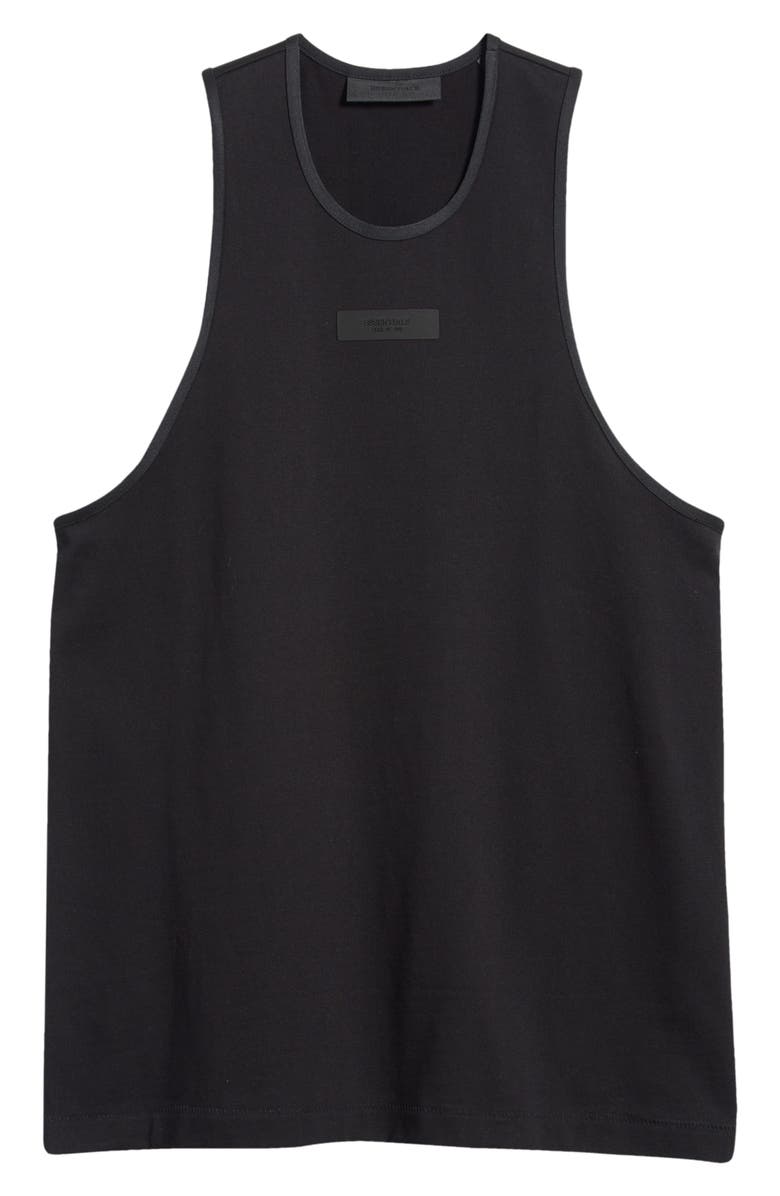 Fear of God Essentials Essentials Cotton Tank, Alternate, color, Black