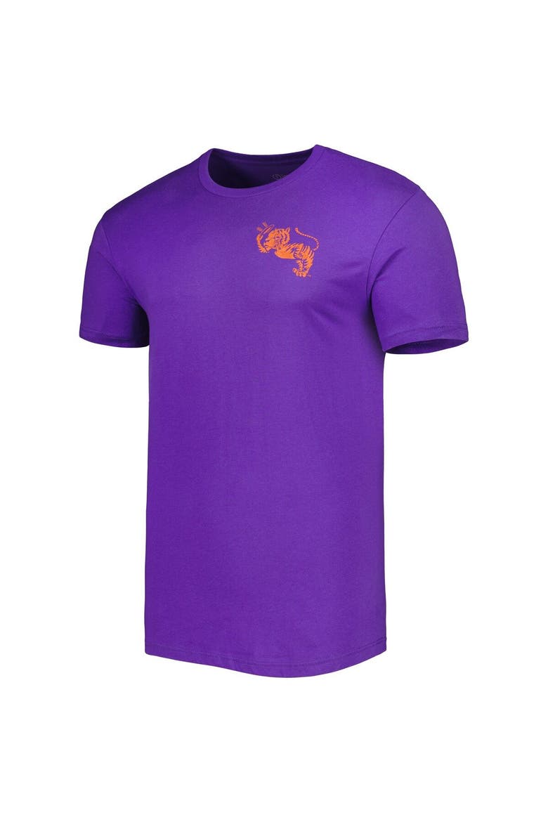 Men's Purple Clemson Tigers Vault Premium T-Shirt, Alternate, color, Purple