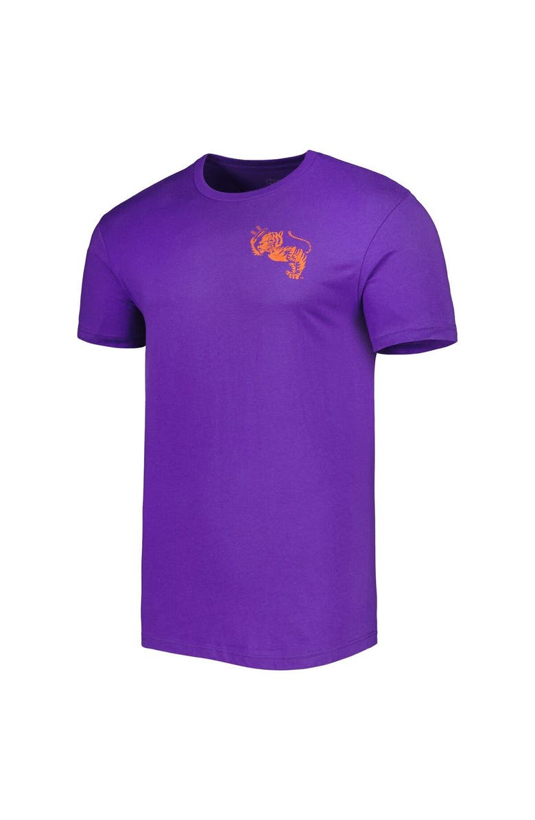 IMAGE ONE Men's Purple Clemson Tigers Vault Premium T-Shirt, Alternate, color, 