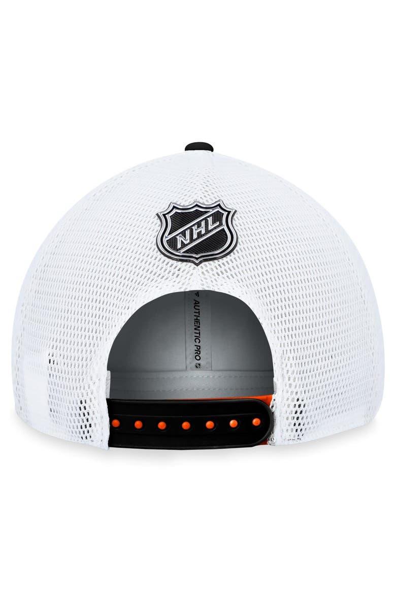 Men's Fanatics Branded  Orange Philadelphia Flyers Authentic Pro Rink Trucker Adjustable Hat, Alternate, color, Orange