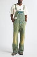 SONG FOR THE MUTE x Birkenstock The Artist Distressed Denim Overalls