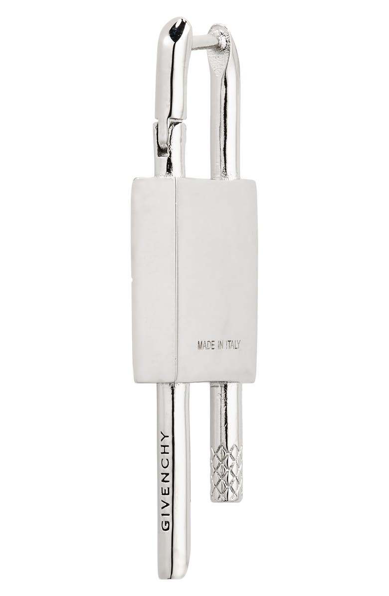 Givenchy Padlock Drop Earrings, Alternate, color,