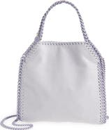 Stella McCartney Mini Falabella Shaggy Deer Faux Leather Tote
