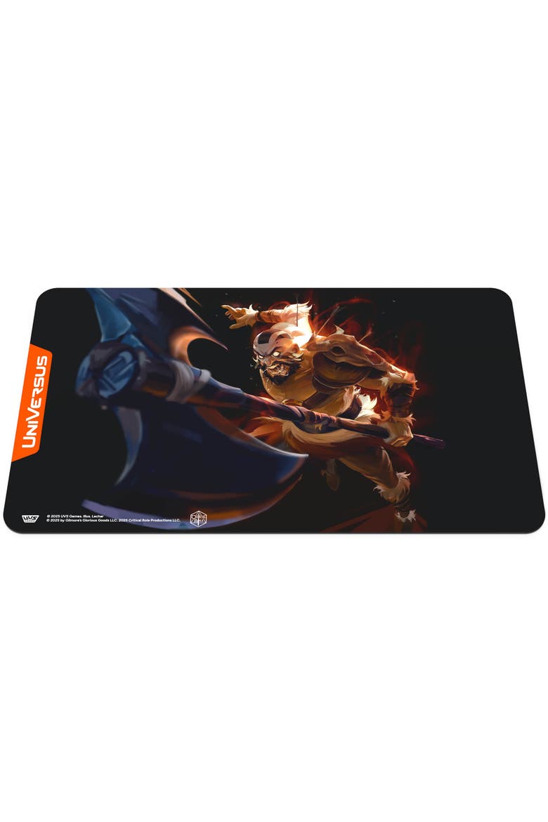 Critical Role Heroes Of Exandria Grog Strongjaw Playmat 24 X 14", Alternate, color, Multicolored