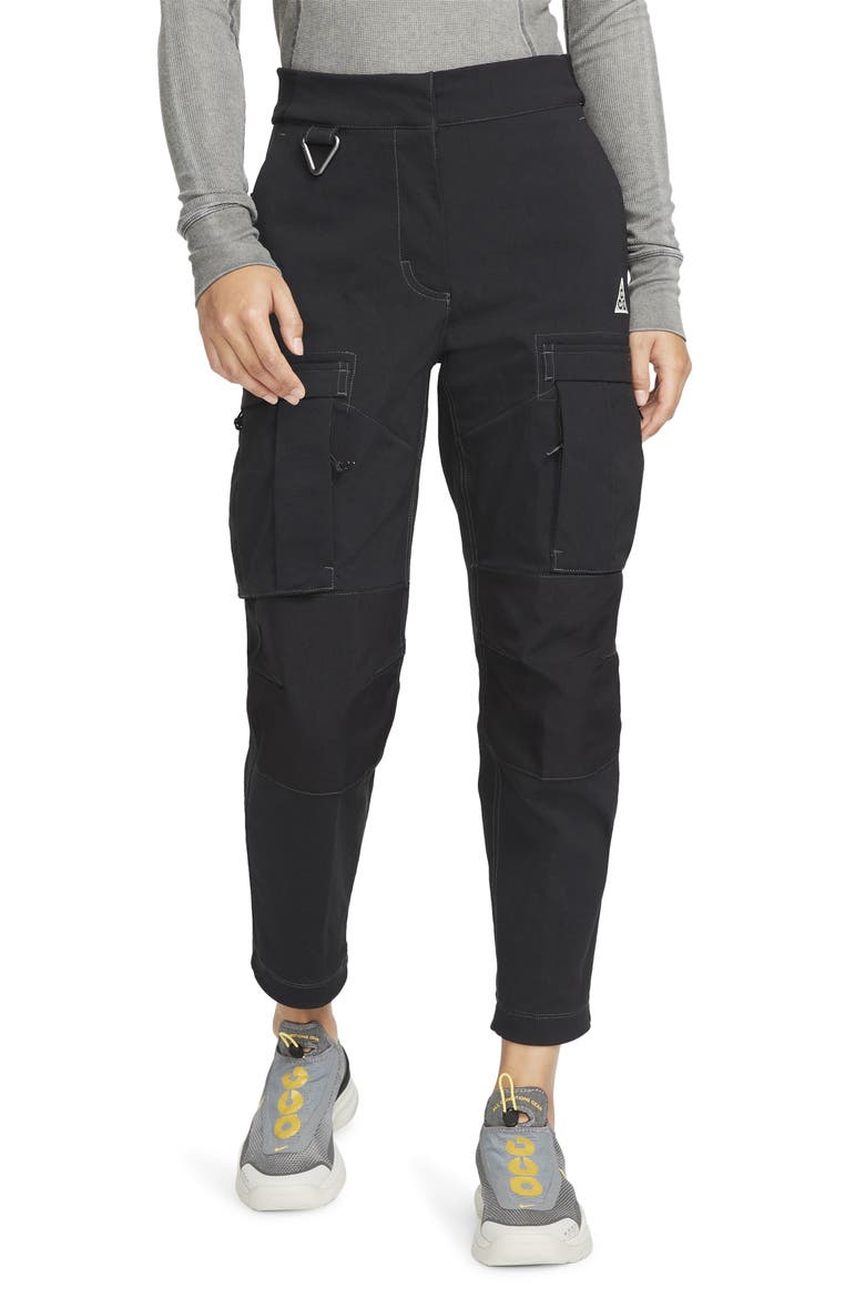 ACG Smith Summit Cargo Pants, Main, color, BLACK/ BLACK/ SUMMIT WHITE