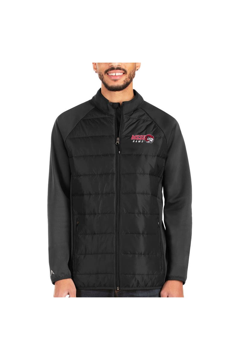ANTIGUA Men's Antigua Black Winston-Salem State Rams Altitude Full-Zip Jacket, Main, color, 