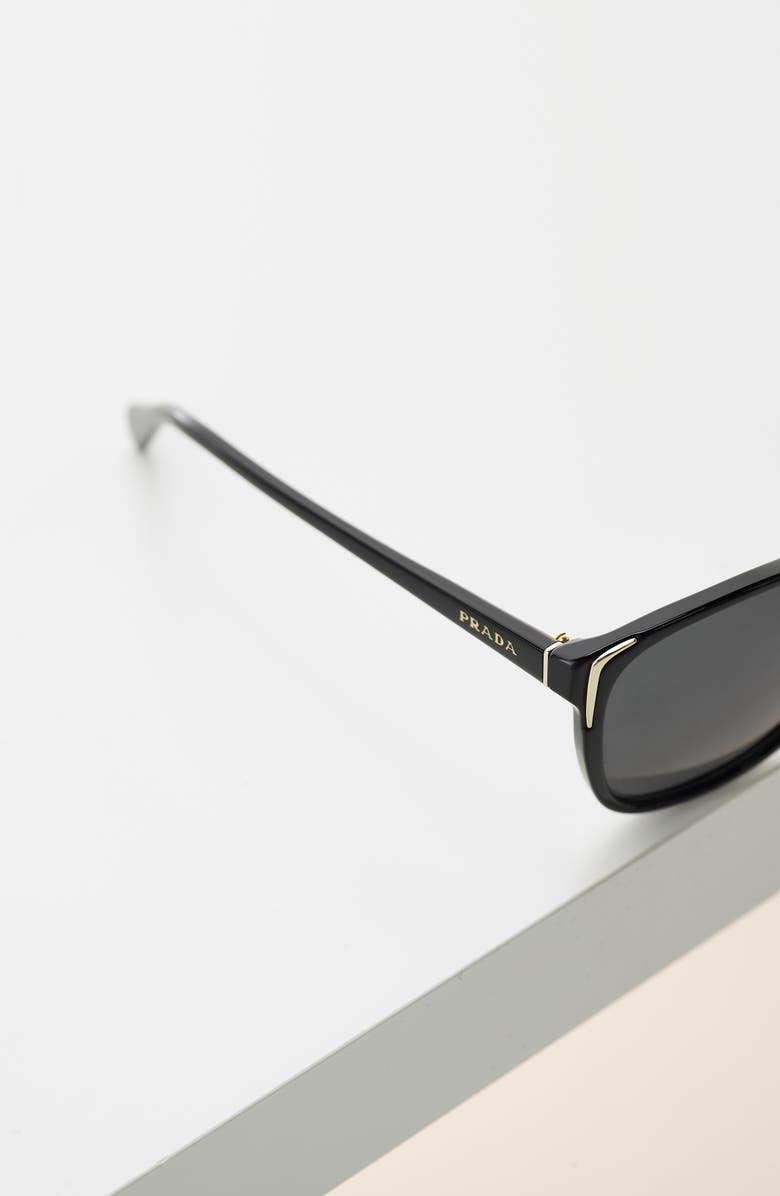 Prada 55mm Cat Eye Sunglasses, Alternate, color,
