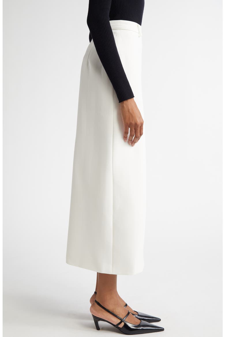 Nia Column Skirt, Alternate, color, WHITE
