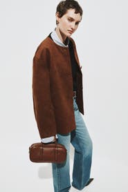 H&M Collarless Jacket