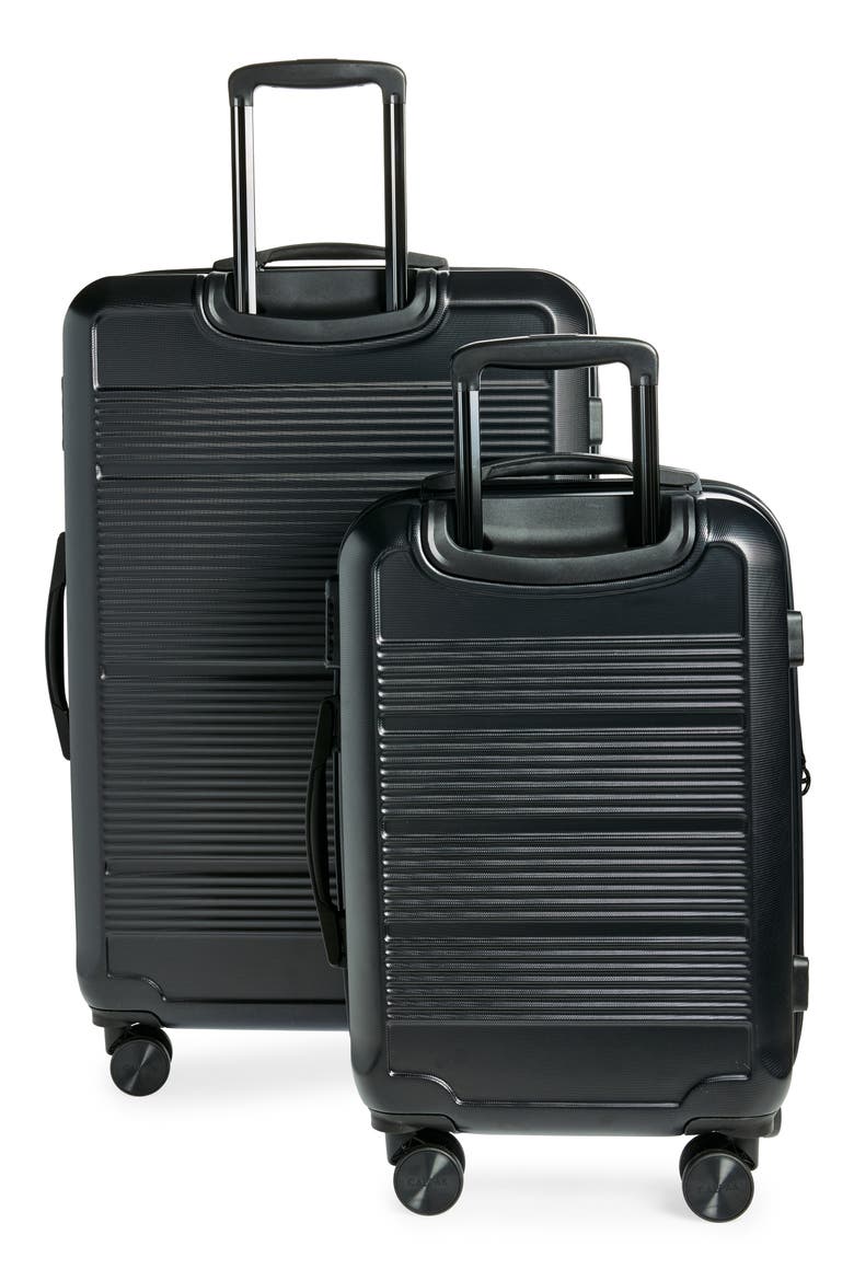 Lomita 4-Piece Hardside Luggage Travel Set, Alternate, color, BLACK