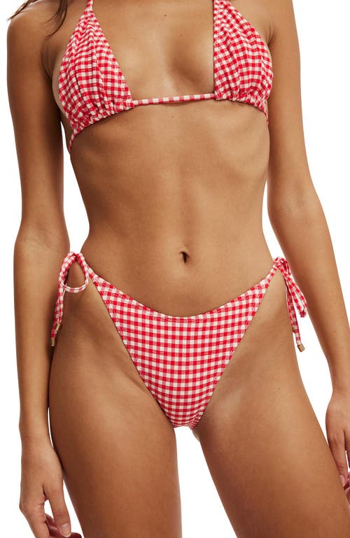 Cotton On Body Fixed Tie Side Brazilian Bikini Bottom