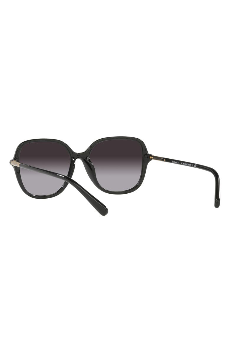 COACH 55mm Gradient Square Sunglasses, Alternate, color, 