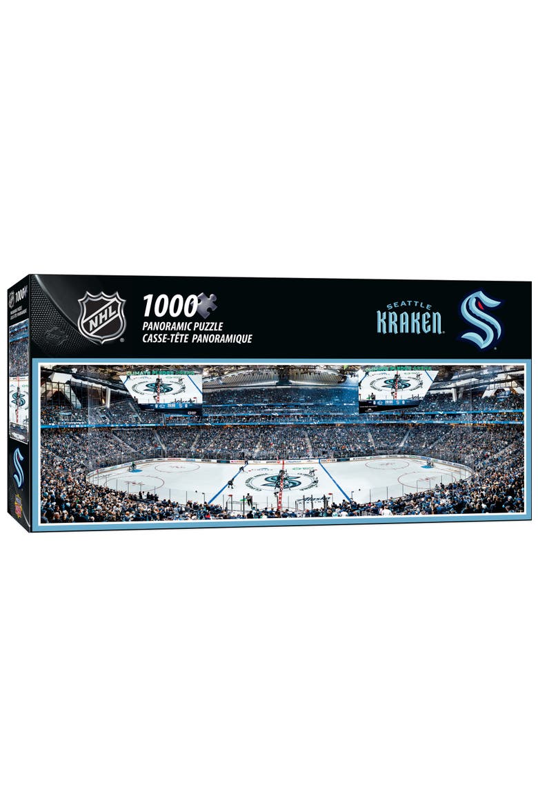 Seattle Kraken 1000pc Panoramic Puzzle, Main, color, Multicolor