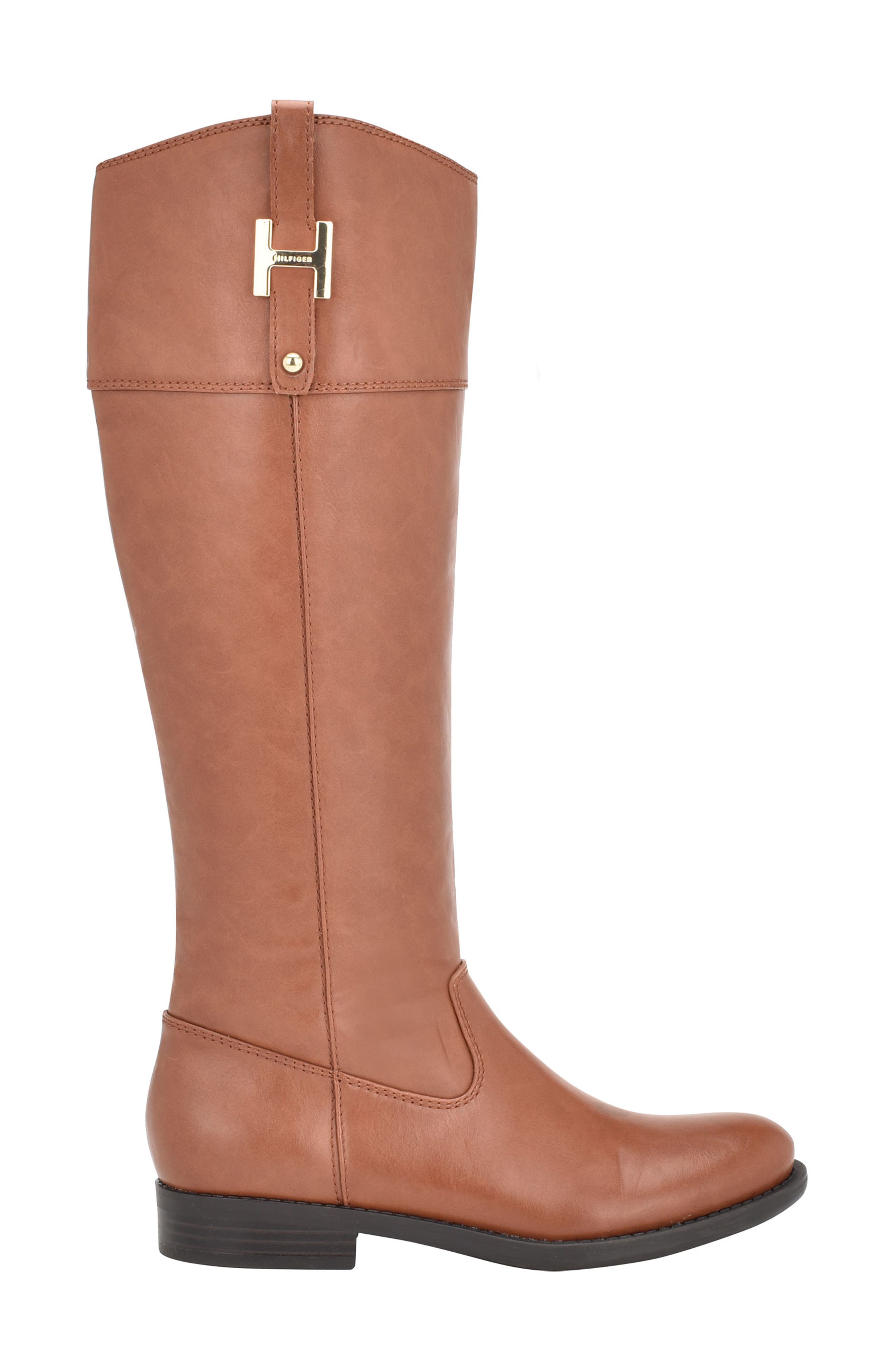Shyenne Mid Calf Boot, Alternate, color, MEDIUM BROWN LL