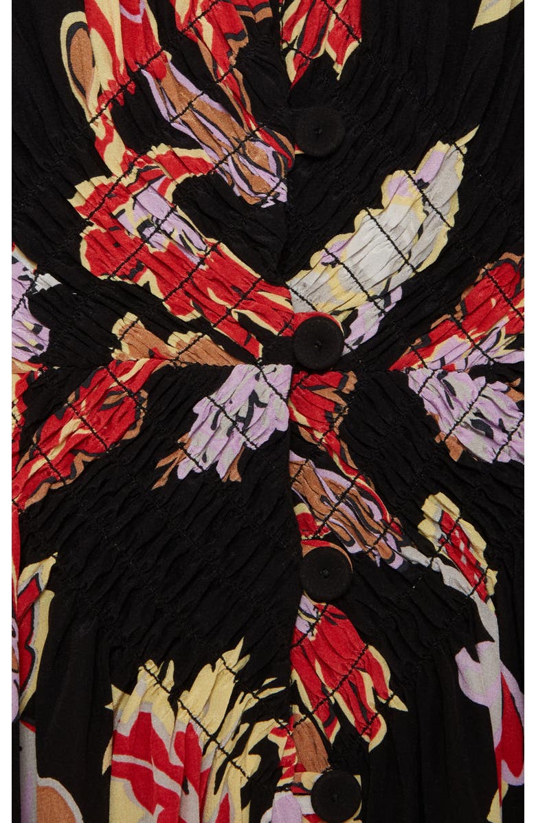 La DoubleJ Long Camerino Dress, Alternate, color, Lark Black