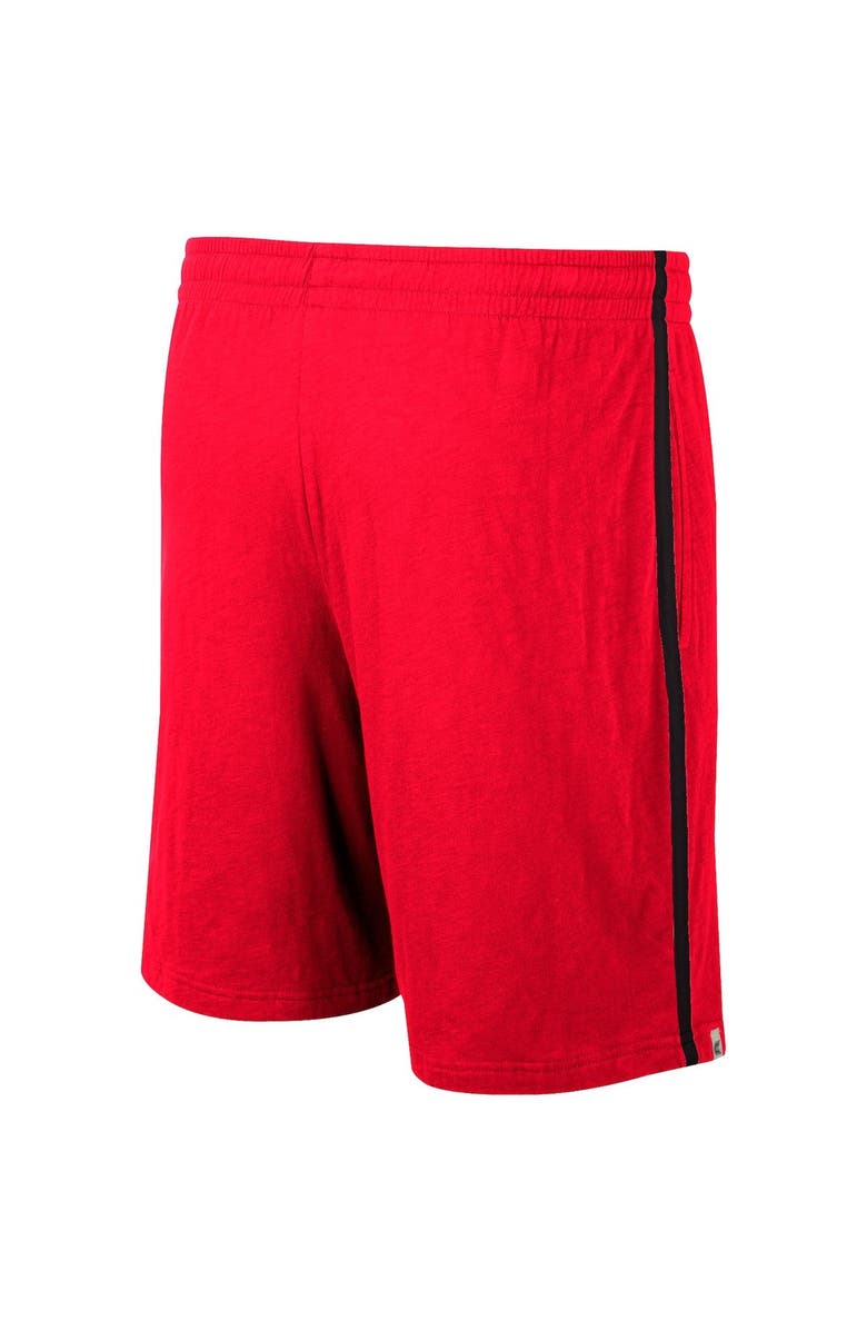 COLOSSEUM Men's Colosseum Scarlet Nebraska Huskers Thunder Slub Shorts, Alternate, color, 