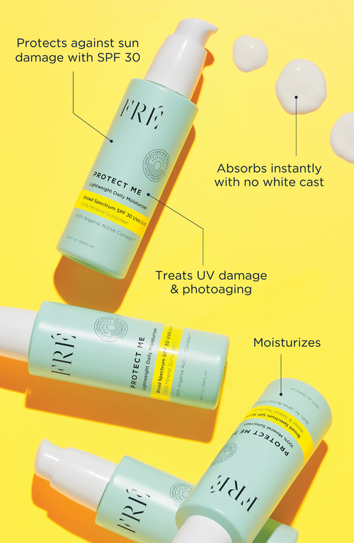 Fré Skincare Protect Me Mineral Spf 30 Moisturizer In White