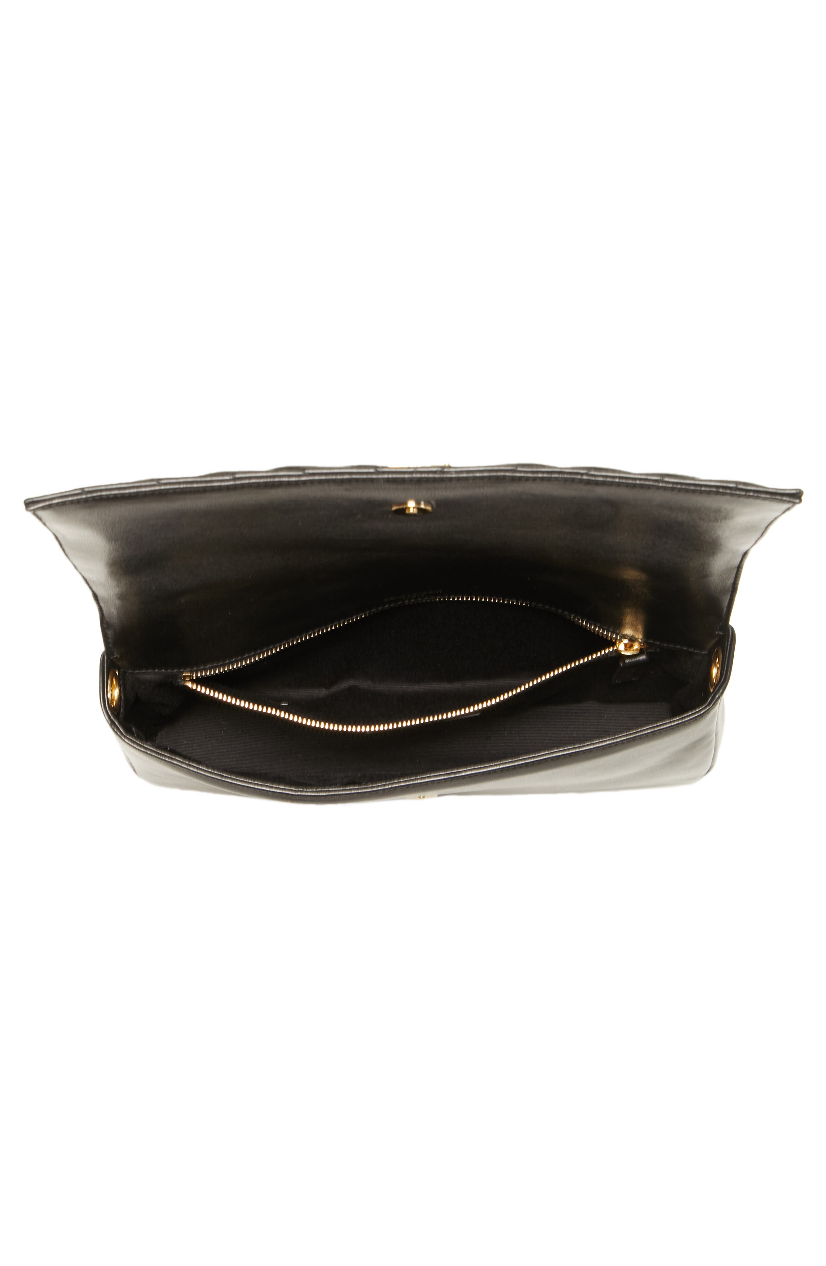 Saint Laurent Kate Matelassé Leather Crossbody Bag, Alternate, color, 