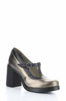 Fly London Seif T-Strap Pump