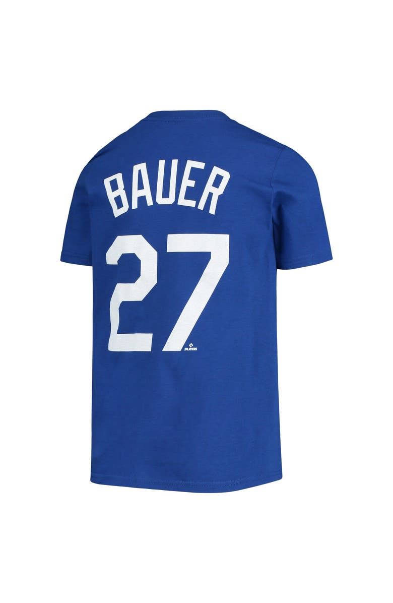 Nike Youth Nike Trevor Bauer Royal Los Angeles Dodgers Player Name & Number T-Shirt, Alternate, color, 