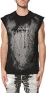 PURPLE BRAND Texture Jersey Sleeveless T-Shirt