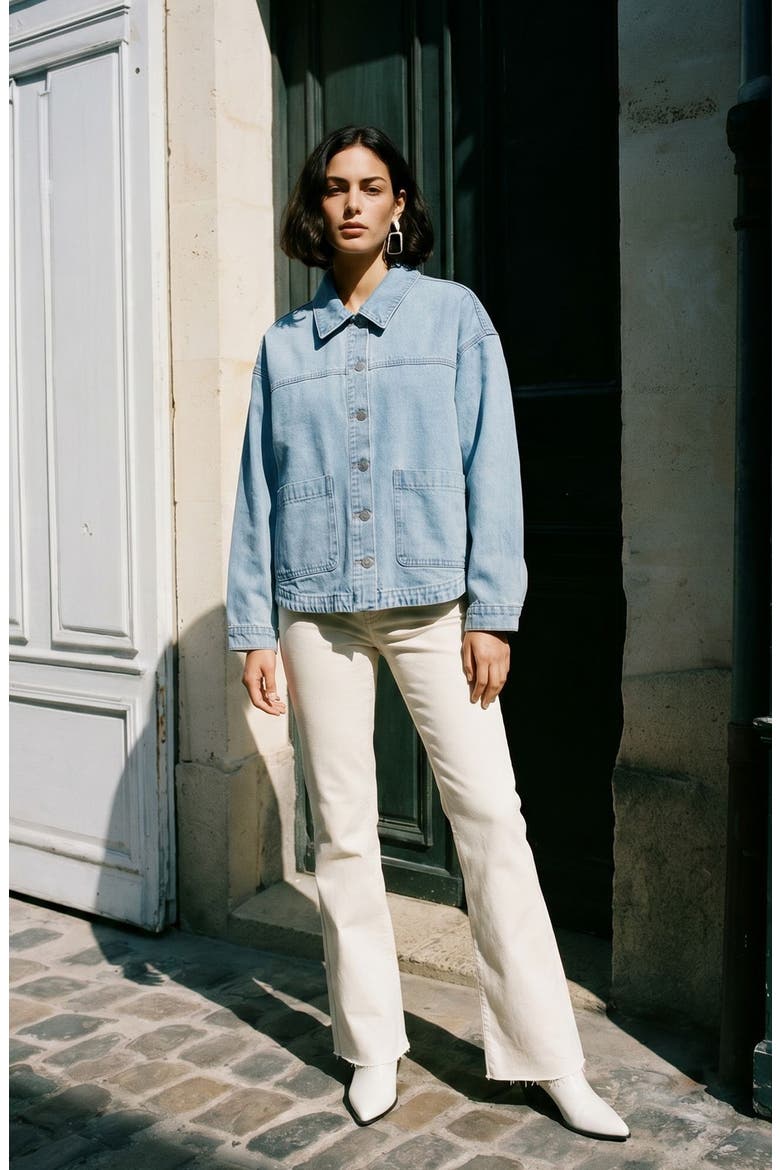 Jamie Denim Shacket, Alternate, color, LIGHT BLUE DENIM