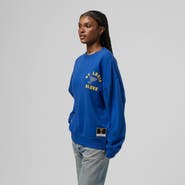Mitchell & Ness Women's Mitchell & Ness Blue St. Louis Blues Vintage Crewneck Sweatshirt
