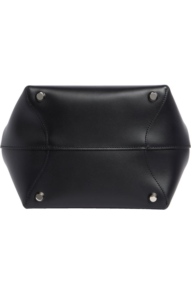 Longchamp Le Roseau Box Cube Handbag, Alternate, color, Black