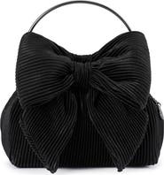 Olga Berg Elise Pleated Top Handle Bag